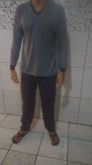 conjunto com camiseta manga longa
